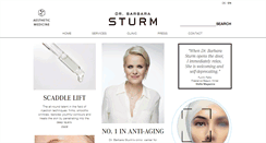 Desktop Screenshot of dr-barbara-sturm.com